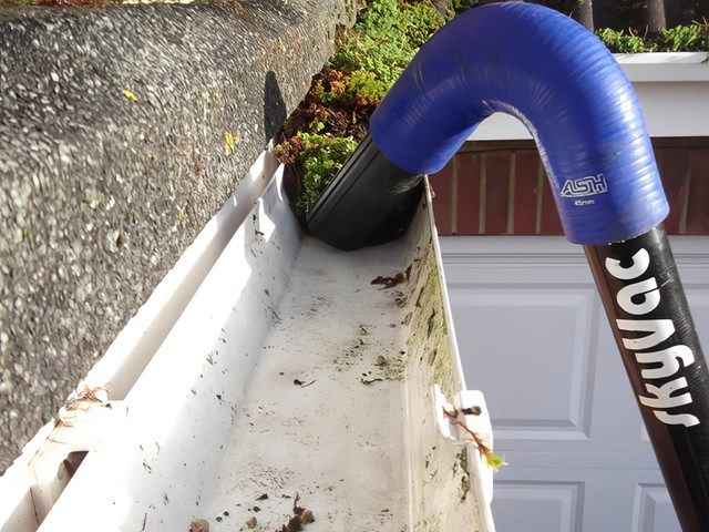 Gutter After Cleaning